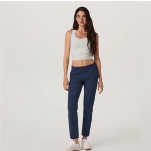 Vuori Miles Ankle Pant Womens Pull On Performance Moss Teal Size M